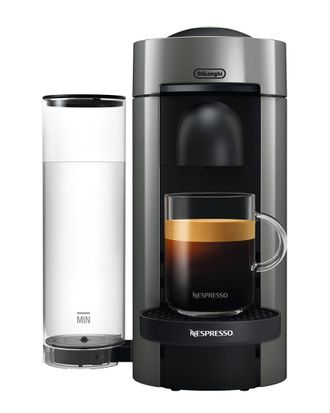 DeLonghi Discontinued Nespresso Vertuoplus Coffee & Espresso Single-Serve Machine With $16 Credit
