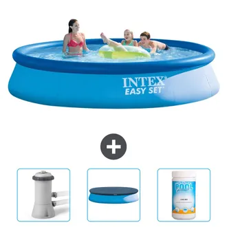 Intex Piscina Easy Set Redonda - 396x84 Cm - 6-piezas Scb75