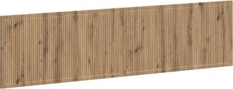 vidaXL Cabecero Montada En La Pared Ede Roble Artisan Vidaxl