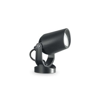 Netlighting Minitommy 1 Light Outdoor Spike Spotlight Black IP66 GU10