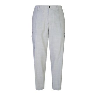 Eleventy Cargo Army Relax Fit Trousers - male - Eleventy - Slim-fit Trousers - Gray - W29 - Trousers