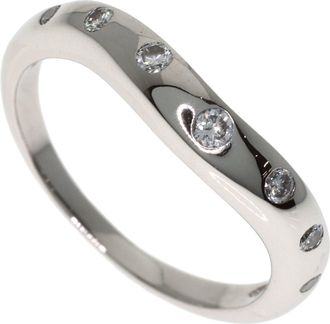 Bulgari Platinum 950 Band Ring (Pre-Owned)