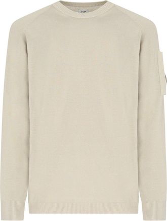 C.P. Company COTTON CREPE SWEATER Size: XXL, colour: GREY