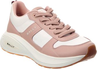 Bally Running Leather & Canvas Sneaker