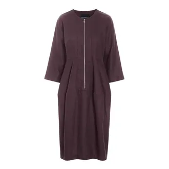 Bitte Kai Rand Midi Dresses, female, Purple, Size: 2XL Midi Dresses