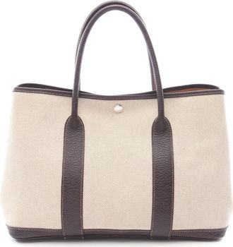 Herm&egrave;s Pre-owned Hermes Toile and Negonda Garden Party 36 Ladies M0BPC8EHFG0PSP6I