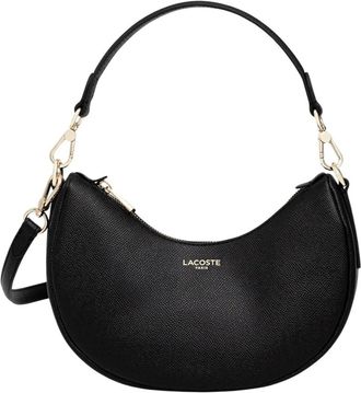 Lacoste Piccola Borsa Mezzaluna Champs-&Eacute;lys&eacute;es - - Bags - Donna - Nero - ONE SIZE
