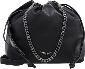 Zadig&Voltaire Bucket Bags - Rock Today Smooth Lambskin - black - Bucket Bags for ladies