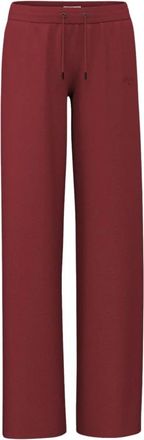 Guess Rib Track Pants - Dames - Sweatpants - Rood - XS - Broeken