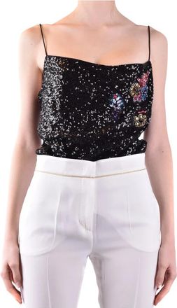 Pinko Tops - Dames - Tops zonder mouwen - Zwart - S - Tops