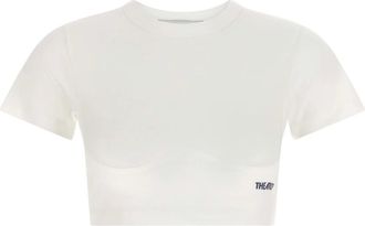 The Attico Mujer, Camisetas, Blanco, Talla: S