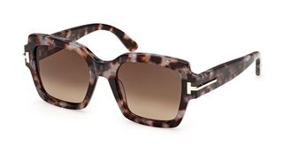 Tom Ford TI0035 55F Womens Sunglasses Tortoiseshell Size 53
