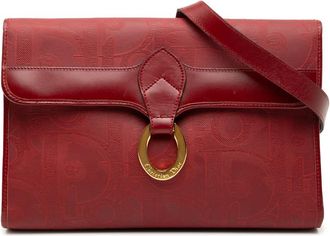 Dior Pre-owned Dior Diorissimo Trotter Coated Canvas Crossbody Ladies 9MEW7SPEKKQH8LM1