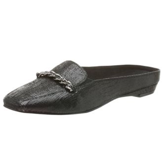 J. Rene&eacute; Womens Brooklyne Mule Sandals In Black Suede