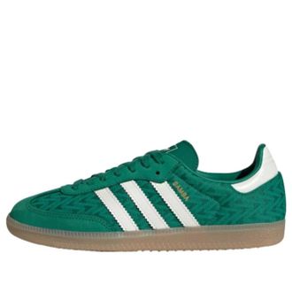 adidas (WMNS) adidas Samba Bold Green Off White Gold Metallic IH3976