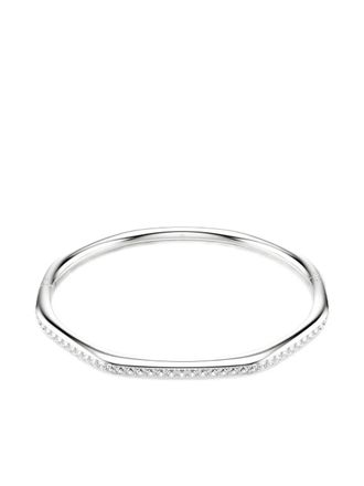 Swarovski octagonal crystal bracelet - Silver