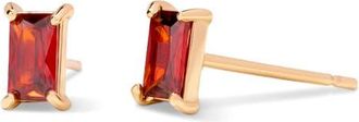 Brook & York Darcy Birthstone Stud Earrings in Gold/jan at Nordstrom