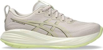 Asics Womens Gel-Cumulus 27 Running Shoes In Mineral Beige/huddle Yellow