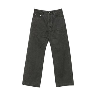 Rick Owens Geth Jeans - Heren - Jeans - Grijs - Maat: W33 Katoen