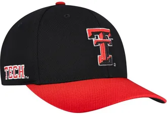 Top of the World Mens Top of the World Black/Red Texas Tech Red Raiders Reflex Two-Tone Flex Hat at Nordstrom, Size Medium/large