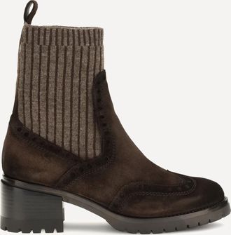 Santoni Stivali Ferret in pelle scamosciata Woman 37.5