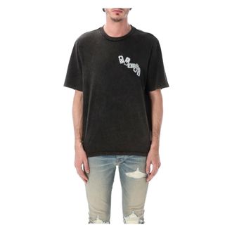 Amiri T-Shirts, male, Black, Size: XL Domino Tee