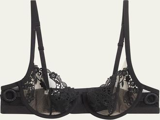 Livy Merri Embroidered Balconette Bra