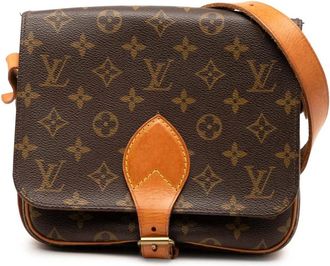 Louis Vuitton Pre-owned Cross Body Bags, female, Brown, Size: ONE SIZE Pre-owned Vintage Monogram Canvas Crossbody Bag