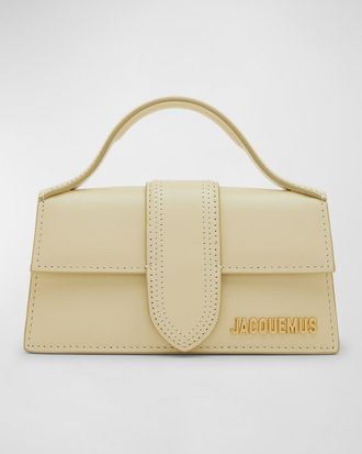 Jacquemus Le Bambino Leather Top-Handle Bag