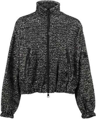 Ermanno Scervino Cropped Jacket - Dames - Zomerjassen - Veelkleurig - S - Leer - Jassen