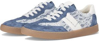 Paul Green Womens Paul Green Becki Sneakers Blue Lace Detail Lifestyle Shoes VER1011