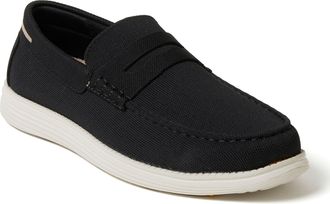 Dearfoams Mens Rollins Sport Knit Loafer