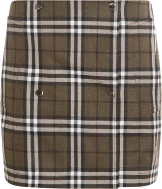 Burberry Skirts Shrub/Yew Ip Check-Donna