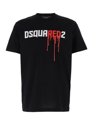 Dsquared2 Black Crew Neck T-Shirt
