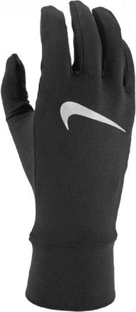 Nike Heren Fleece Hardloophandschoenen (Zwart/Zilver Marl)