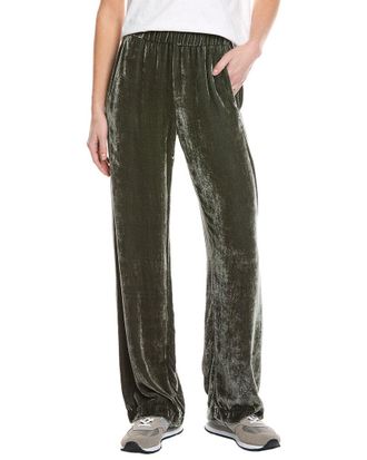 Velvet Velvet By Graham & Spencer Sorine Velvet Silk-Blend Pant