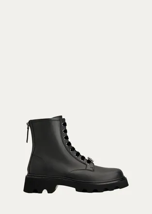 Roger Vivier Viv Rangers Truck Charms 20MM Leather Booties
