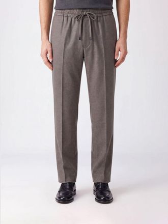 Dr&ocirc;le de Monsieur Dr&ocirc;le de Monsieur Wool Flannel Trousers with Drawstring Waist