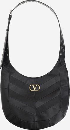 Valentino Garavani Black Hoboho Hobo
