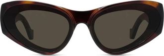 Loewe Signature Brown Cat Eye Sunglasses