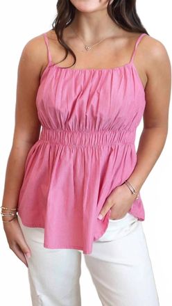 Ichi Very Berry Tank In Pink