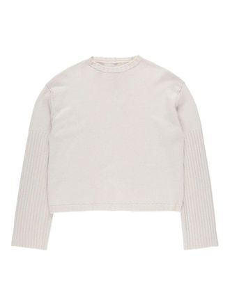 Rick Owens cashmere round-neck sweater - Neutrals