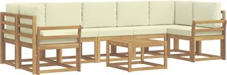 vidaXL Conjunto De Sof&aacute;s De Exterior 6 Uds. Vidaxl
