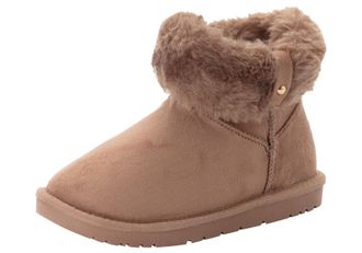 O'Neill Schlupfboots ONEILL JENNER MID JR, Damen, Gr. 30, grau (taupe gray), Synthetik, Schuhe Schlupfboots, Winterboots, Snowboots, Winterschuhe