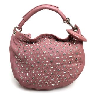 Jimmy Choo London Leather Shoulder Bag (Pre-Owned)