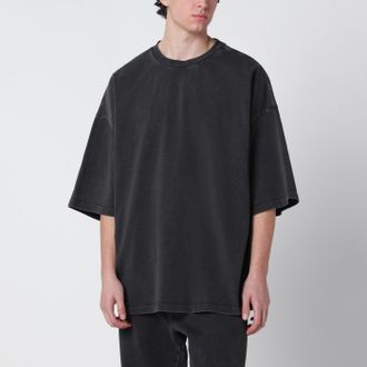 Entire studios Washed black boxy T-shirt