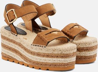 Stella McCartney Sandali espadrillas con suede sintetico
