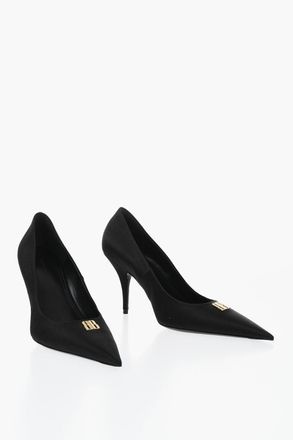 Balenciaga Satin Pumps EDIT With Front Monogram 10cm Balenciaga