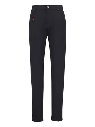 Marco Pescarolo slim trousers - Black