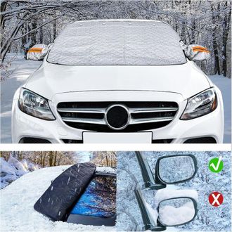 OEM Funda Para Parabrisas De Coche, Funda Antihielo, Funda Magn&eacute;tica Para Parabrisas, Plegable, Antihielo Y Nieve, Protecci&oacute;n Uv, Contra El Sol, El Polvo 